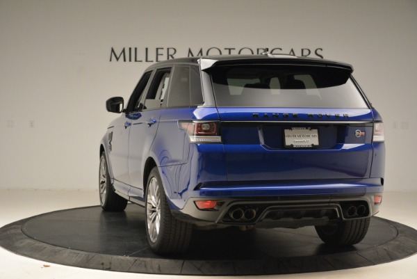 Used 2015 Land Rover Range Rover Sport SVR for sale Sold at Alfa Romeo of Greenwich in Greenwich CT 06830 5