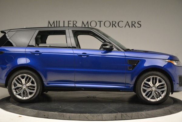 Used 2015 Land Rover Range Rover Sport SVR for sale Sold at Alfa Romeo of Greenwich in Greenwich CT 06830 9