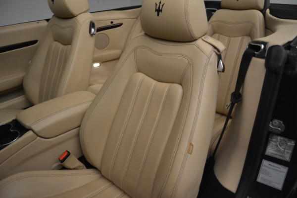 Used 2013 Maserati GranTurismo Convertible for sale Sold at Alfa Romeo of Greenwich in Greenwich CT 06830 27