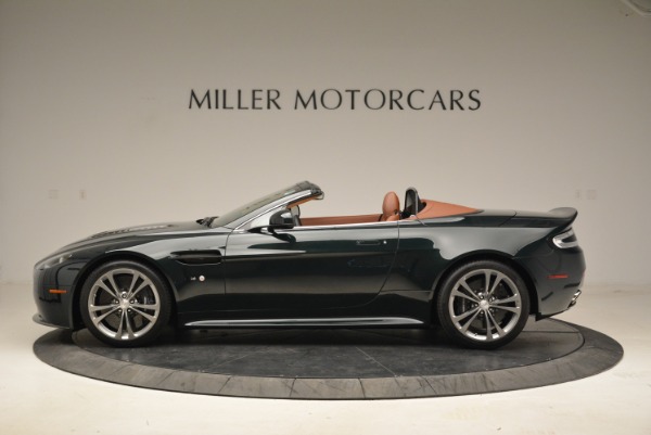 Used 2017 Aston Martin V12 Vantage S Roadster for sale Sold at Alfa Romeo of Greenwich in Greenwich CT 06830 3
