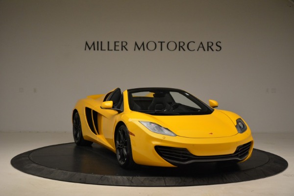 Used 2014 McLaren MP4-12C Spider for sale Sold at Alfa Romeo of Greenwich in Greenwich CT 06830 11