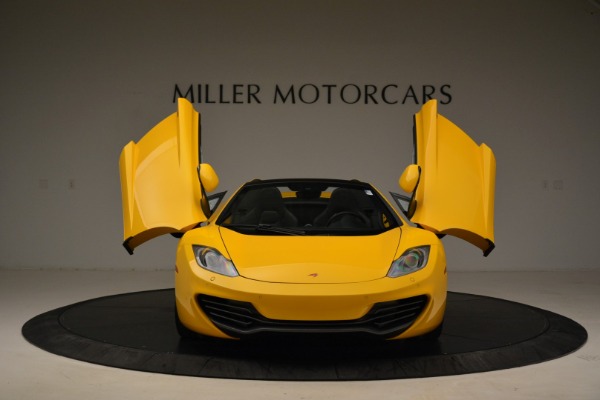Used 2014 McLaren MP4-12C Spider for sale Sold at Alfa Romeo of Greenwich in Greenwich CT 06830 13