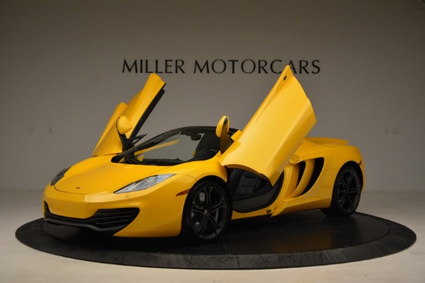 Used 2014 McLaren MP4-12C Spider for sale Sold at Alfa Romeo of Greenwich in Greenwich CT 06830 14