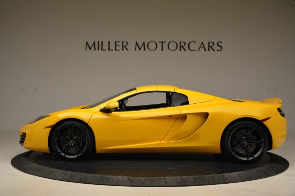 Used 2014 McLaren MP4-12C Spider for sale Sold at Alfa Romeo of Greenwich in Greenwich CT 06830 16