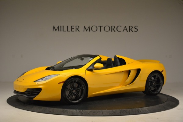Used 2014 McLaren MP4-12C Spider for sale Sold at Alfa Romeo of Greenwich in Greenwich CT 06830 2