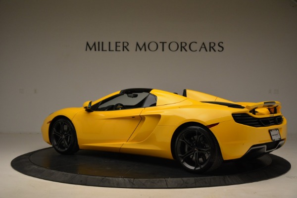 Used 2014 McLaren MP4-12C Spider for sale Sold at Alfa Romeo of Greenwich in Greenwich CT 06830 4