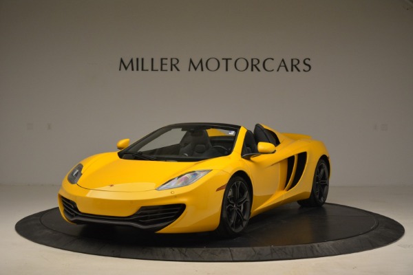 Used 2014 McLaren MP4-12C Spider for sale Sold at Alfa Romeo of Greenwich in Greenwich CT 06830 1