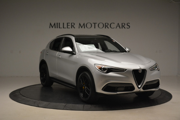 New 2018 Alfa Romeo Stelvio Ti Sport Q4 for sale Sold at Alfa Romeo of Greenwich in Greenwich CT 06830 11