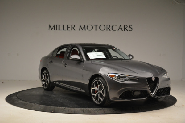 New 2018 Alfa Romeo Giulia Ti Sport Q4 for sale Sold at Alfa Romeo of Greenwich in Greenwich CT 06830 11