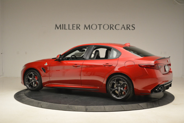 New 2018 Alfa Romeo Giulia Quadrifoglio for sale Sold at Alfa Romeo of Greenwich in Greenwich CT 06830 4