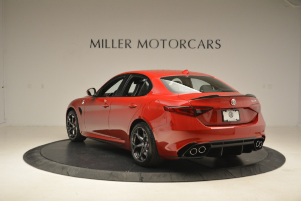 New 2018 Alfa Romeo Giulia Quadrifoglio for sale Sold at Alfa Romeo of Greenwich in Greenwich CT 06830 5