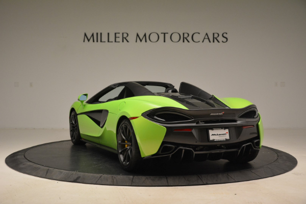 New 2018 McLaren 570S Spider for sale Sold at Alfa Romeo of Greenwich in Greenwich CT 06830 5