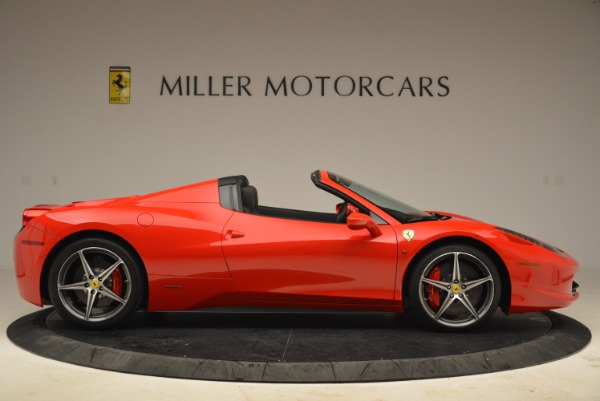 Used 2014 Ferrari 458 Spider for sale Sold at Alfa Romeo of Greenwich in Greenwich CT 06830 9