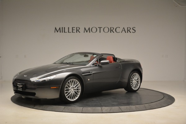 Used 2009 Aston Martin V8 Vantage Roadster for sale Sold at Alfa Romeo of Greenwich in Greenwich CT 06830 2