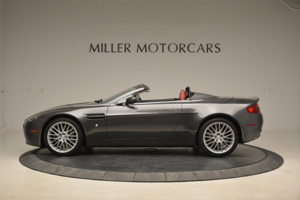 Used 2009 Aston Martin V8 Vantage Roadster for sale Sold at Alfa Romeo of Greenwich in Greenwich CT 06830 3