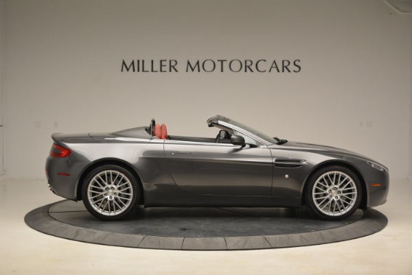 Used 2009 Aston Martin V8 Vantage Roadster for sale Sold at Alfa Romeo of Greenwich in Greenwich CT 06830 9