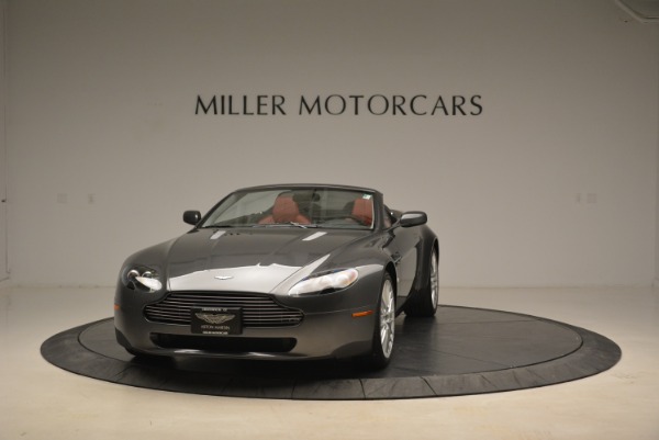 Used 2009 Aston Martin V8 Vantage Roadster for sale Sold at Alfa Romeo of Greenwich in Greenwich CT 06830 1