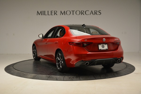 New 2018 Alfa Romeo Giulia Ti Sport Q4 for sale Sold at Alfa Romeo of Greenwich in Greenwich CT 06830 5