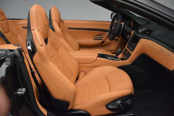 Used 2015 Maserati GranTurismo Sport Convertible for sale Sold at Alfa Romeo of Greenwich in Greenwich CT 06830 24