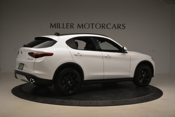 New 2018 Alfa Romeo Stelvio Ti Sport Q4 for sale Sold at Alfa Romeo of Greenwich in Greenwich CT 06830 8