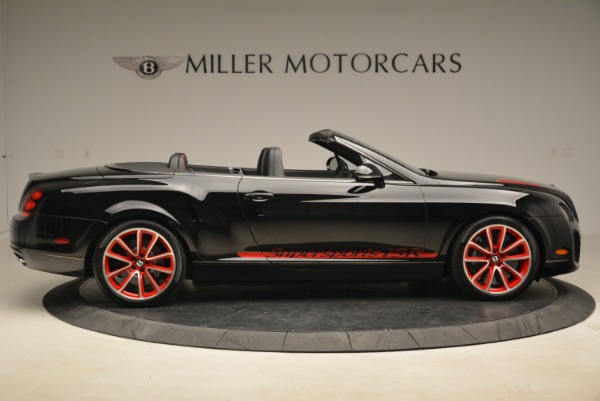 Used 2013 Bentley Continental GT Supersports Convertible ISR for sale Sold at Alfa Romeo of Greenwich in Greenwich CT 06830 9