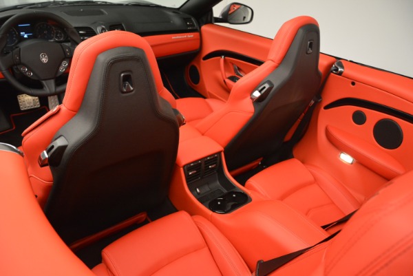 New 2018 Maserati GranTurismo Sport Convertible for sale Sold at Alfa Romeo of Greenwich in Greenwich CT 06830 28