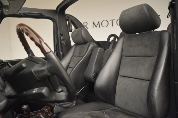 Used 2000 Mercedes-Benz G500 RENNTech for sale Sold at Alfa Romeo of Greenwich in Greenwich CT 06830 15