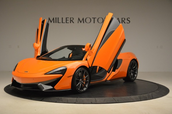 Used 2018 McLaren 570S Spider Convertible for sale Sold at Alfa Romeo of Greenwich in Greenwich CT 06830 14