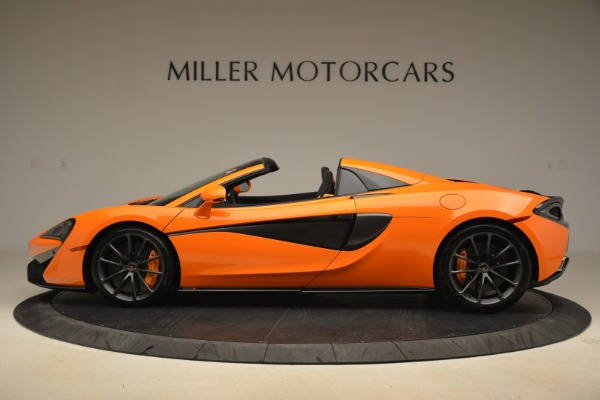 Used 2018 McLaren 570S Spider Convertible for sale Sold at Alfa Romeo of Greenwich in Greenwich CT 06830 3