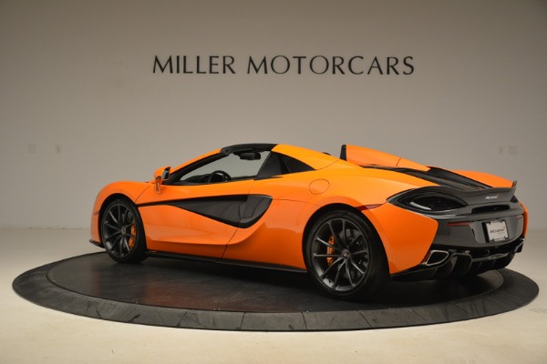 Used 2018 McLaren 570S Spider Convertible for sale Sold at Alfa Romeo of Greenwich in Greenwich CT 06830 4