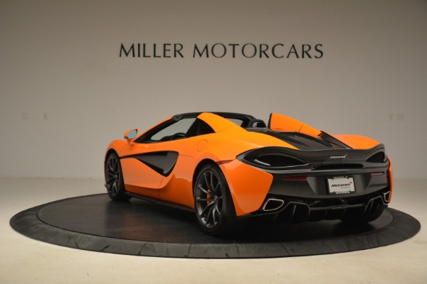 Used 2018 McLaren 570S Spider Convertible for sale Sold at Alfa Romeo of Greenwich in Greenwich CT 06830 5