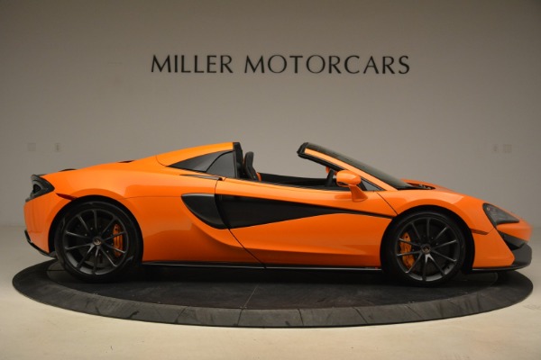 Used 2018 McLaren 570S Spider Convertible for sale Sold at Alfa Romeo of Greenwich in Greenwich CT 06830 9