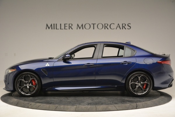 New 2018 Alfa Romeo Giulia Quadrifoglio for sale Sold at Alfa Romeo of Greenwich in Greenwich CT 06830 3