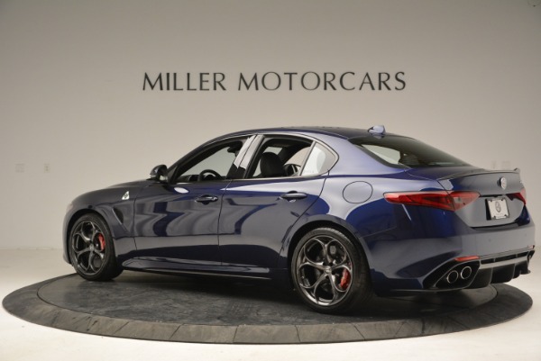 New 2018 Alfa Romeo Giulia Quadrifoglio for sale Sold at Alfa Romeo of Greenwich in Greenwich CT 06830 4