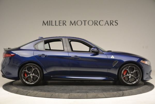 New 2018 Alfa Romeo Giulia Quadrifoglio for sale Sold at Alfa Romeo of Greenwich in Greenwich CT 06830 9