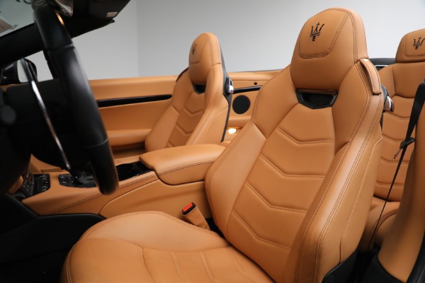 Used 2018 Maserati GranTurismo Sport Convertible for sale Sold at Alfa Romeo of Greenwich in Greenwich CT 06830 25