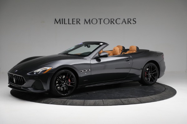 Used 2018 Maserati GranTurismo Sport Convertible for sale Sold at Alfa Romeo of Greenwich in Greenwich CT 06830 3