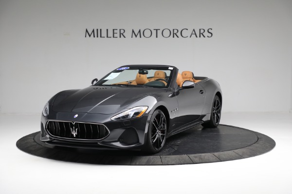 Used 2018 Maserati GranTurismo Sport Convertible for sale Sold at Alfa Romeo of Greenwich in Greenwich CT 06830 1