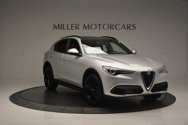 New 2018 Alfa Romeo Stelvio Ti Sport Q4 for sale Sold at Alfa Romeo of Greenwich in Greenwich CT 06830 11