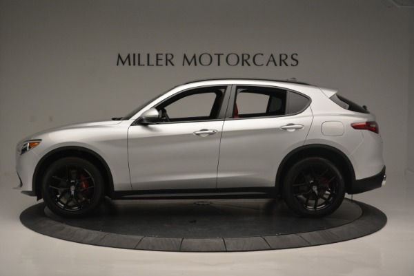 New 2018 Alfa Romeo Stelvio Ti Sport Q4 for sale Sold at Alfa Romeo of Greenwich in Greenwich CT 06830 3