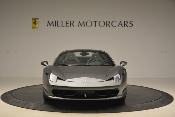 Used 2013 Ferrari 458 Spider for sale Sold at Alfa Romeo of Greenwich in Greenwich CT 06830 12