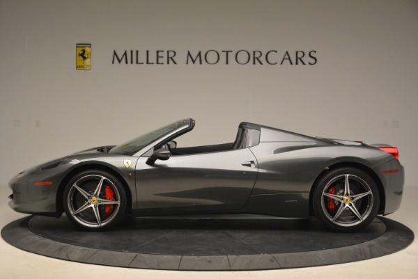 Used 2013 Ferrari 458 Spider for sale Sold at Alfa Romeo of Greenwich in Greenwich CT 06830 3