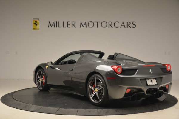 Used 2013 Ferrari 458 Spider for sale Sold at Alfa Romeo of Greenwich in Greenwich CT 06830 5