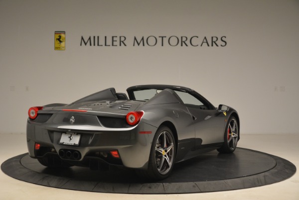 Used 2013 Ferrari 458 Spider for sale Sold at Alfa Romeo of Greenwich in Greenwich CT 06830 7