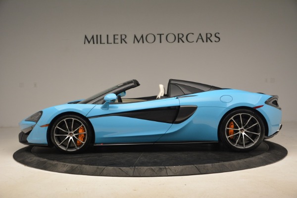 Used 2018 McLaren 570S Spider for sale Sold at Alfa Romeo of Greenwich in Greenwich CT 06830 3