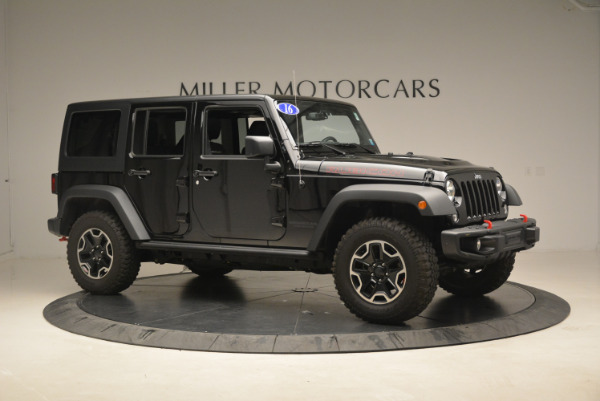 Used 2016 Jeep Wrangler Unlimited Rubicon for sale Sold at Alfa Romeo of Greenwich in Greenwich CT 06830 10