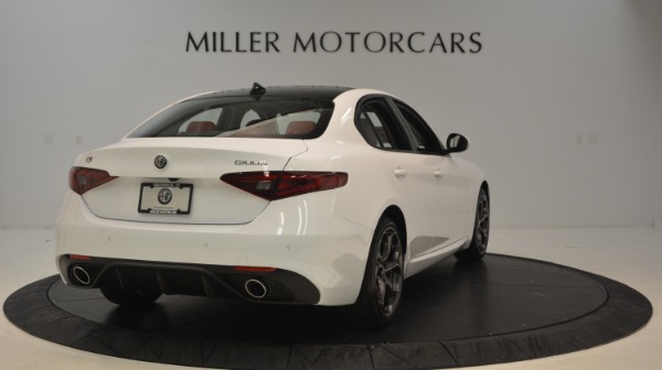 New 2018 Alfa Romeo Giulia Ti Sport Q4 for sale Sold at Alfa Romeo of Greenwich in Greenwich CT 06830 7