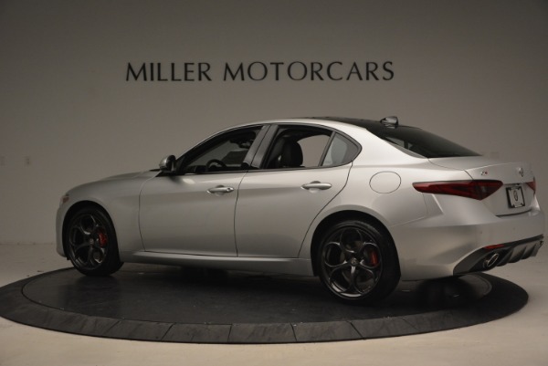 New 2018 Alfa Romeo Giulia Ti Sport Q4 for sale Sold at Alfa Romeo of Greenwich in Greenwich CT 06830 5