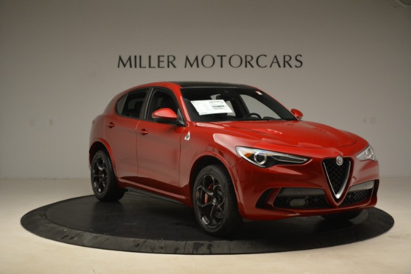 New 2018 Alfa Romeo Stelvio Quadrifoglio for sale Sold at Alfa Romeo of Greenwich in Greenwich CT 06830 11