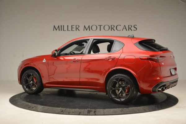 New 2018 Alfa Romeo Stelvio Quadrifoglio for sale Sold at Alfa Romeo of Greenwich in Greenwich CT 06830 4